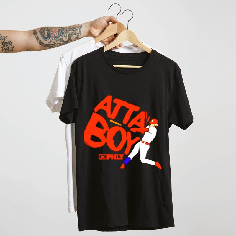 Bryce Harper Phillies Atta Boy Baseball T-Shirt for True Fans - Image 4