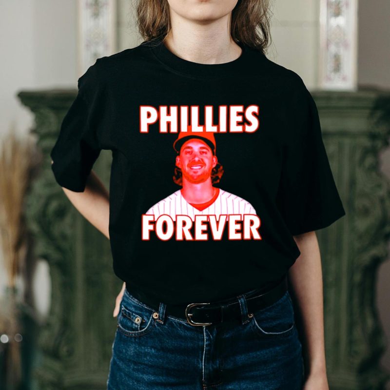 Aaron Nola Phillies Forever T-Shirt - Ultimate Fan Apparel for Supporters - Image 2