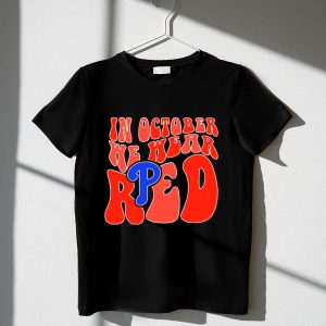 Phillies Red October T-Shirt - Celebrate Team Spirit This Fall