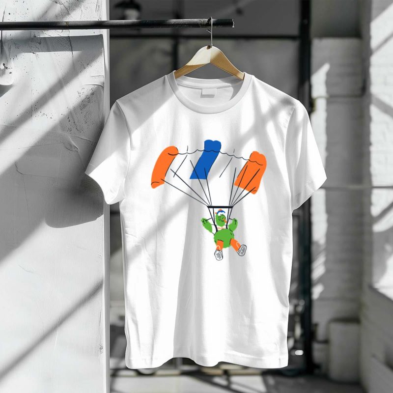 Celebrate the Phillies with 162-0 Season T-Shirt – Mascot Design - Image 3