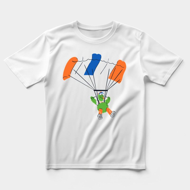 Celebrate the Phillies with 162-0 Season T-Shirt – Mascot Design - Image 5
