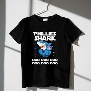 Philadelphia Phillies Shark Doo Doo Doo T-Shirt | MLB Fan Gear