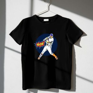 Jim Thome Ka Pow Homer Phillies T-Shirt - Vintage Slugger Graphic Tee