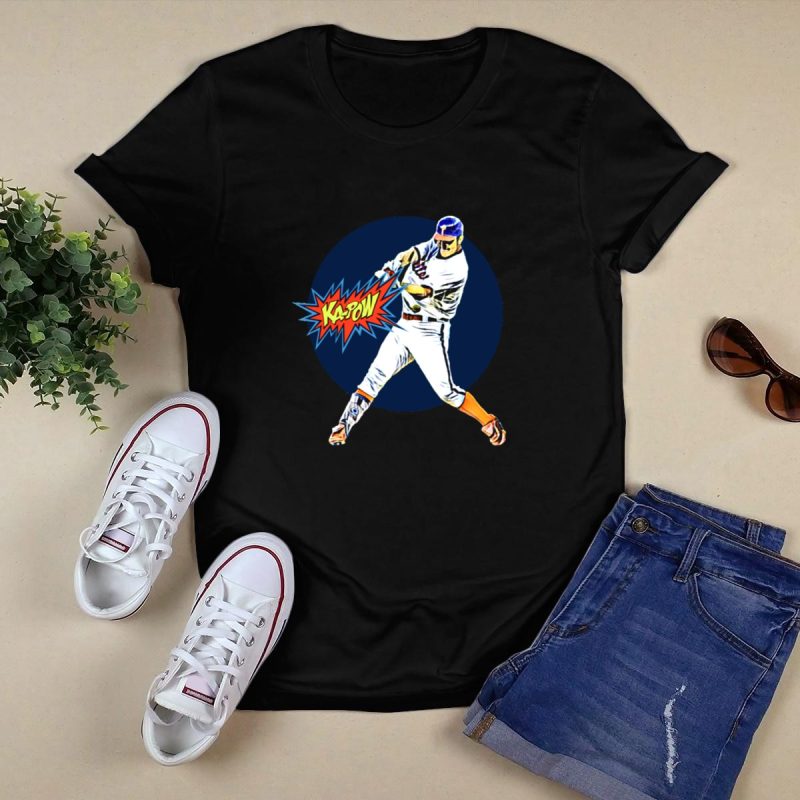 Jim Thome Ka Pow Homer Phillies T-Shirt - Vintage Slugger Graphic Tee - Image 5