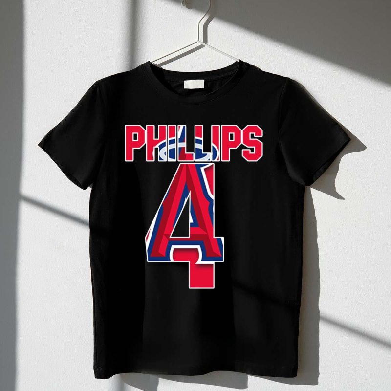Phillips 4 Los Angeles Angels Baseball Team T Shirt t shirt 1 1