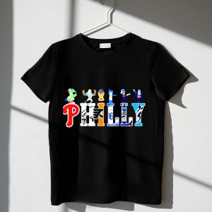Philly Sports Mascots T-Shirt - Celebrate Phillies, Eagles, Flyers & 76ers