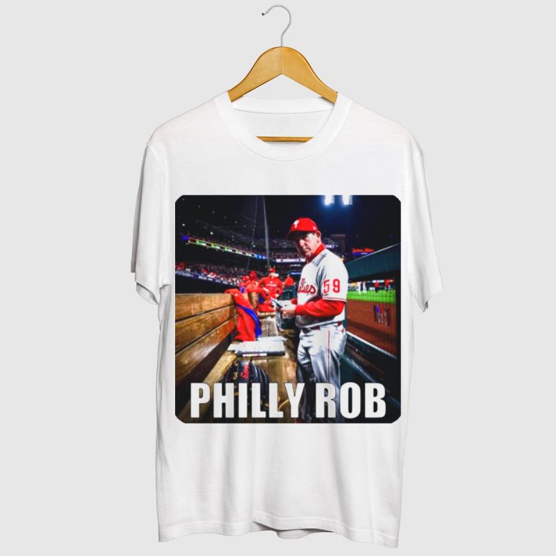 Philadelphia Phillies Dugout Scene T-Shirt for Baseball Fans - Image 2