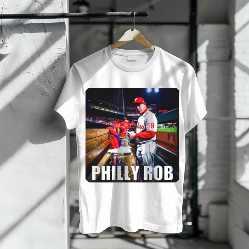 Philadelphia Phillies Dugout Scene T-Shirt for Baseball Fans - Image 3