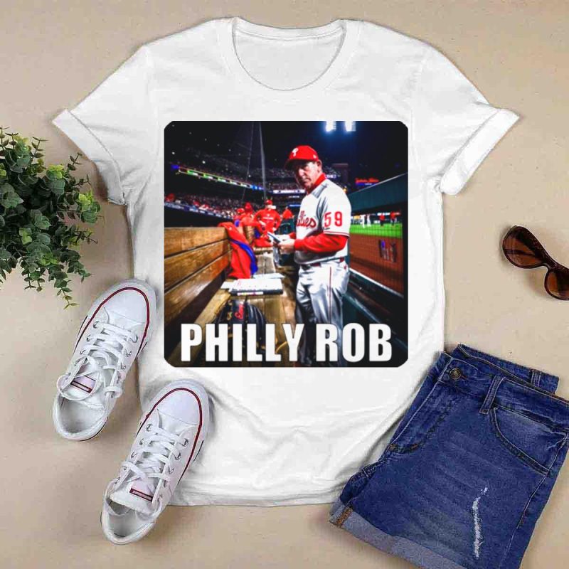 Philadelphia Phillies Dugout Scene T-Shirt for Baseball Fans - Image 6