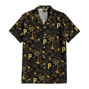Pittsburgh Pirates Graphic Aloha Hawaiian Shirt for Men and Women