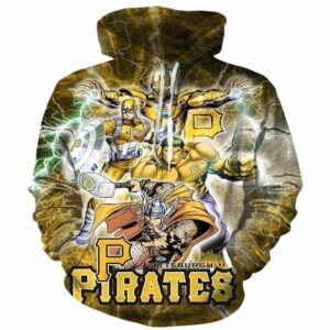 Pittsburgh Pirates Avenger Graphic Printed Unisex Hoodie