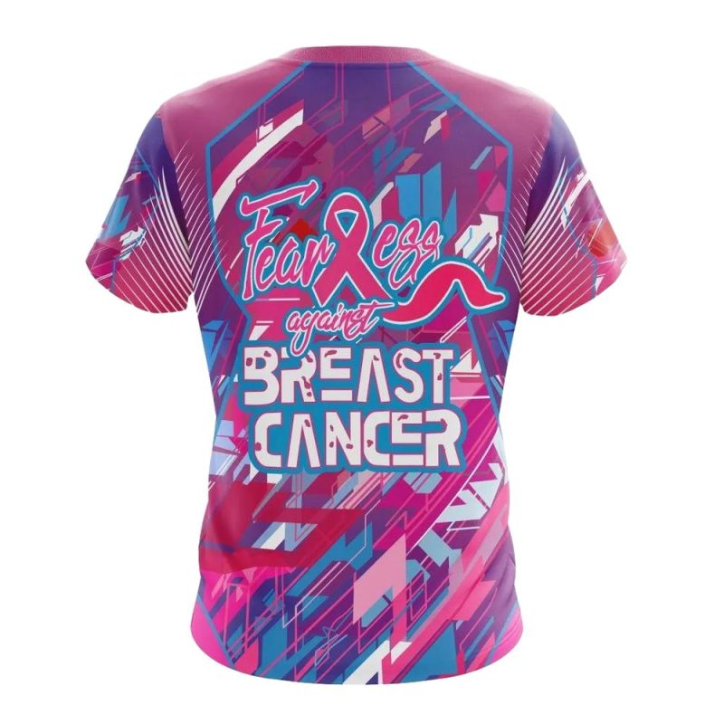 Pittsburgh Pirates Fearless Against Breast Cancer All-Over Print T-Shirt - Image 2