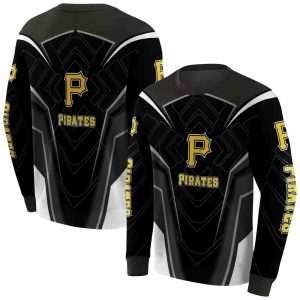 Pittsburgh Pirates Futuristic Pattern All Over Print Sweatshirt