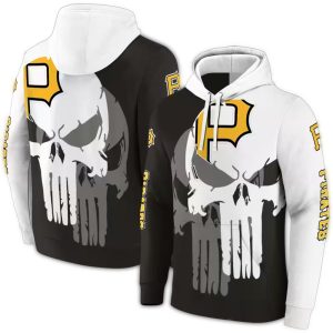 Pittsburgh Pirates Graphic Punisher All Over Print Hoodie