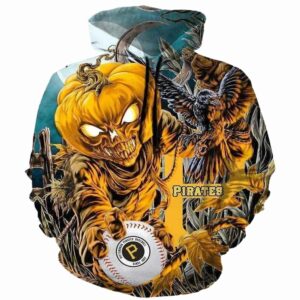 Pittsburgh Pirates Halloween Graphic Printed Unisex Hoodie