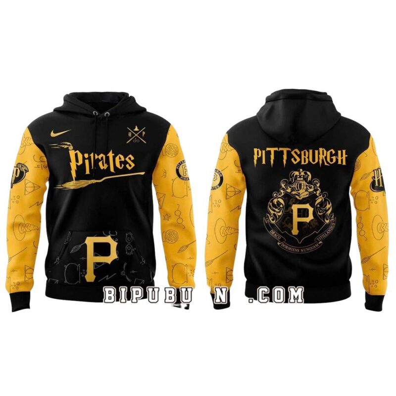 Pittsburgh Pirates Harry Potter Night Graphic Unisex Hoodie - Aloha Style