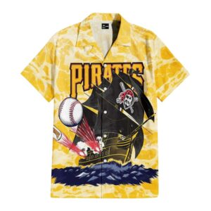 Pittsburgh Pirates High Seas Raider Graphic Aloha Shirt for Men & Women