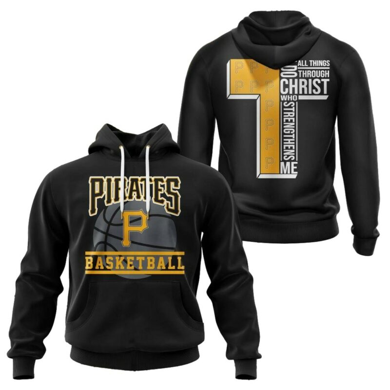 Pittsburgh Pirates Graphic Hoodie - "I Can Do All Things" Unisex Sweatshirt