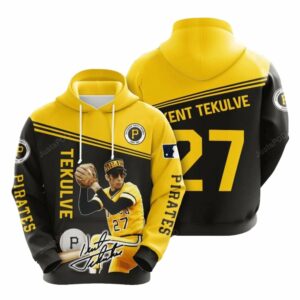 Pittsburgh Pirates Kent Tekulve Graphic Unisex All Over Print Hoodie