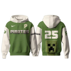 Pittsburgh Pirates Minecraft Movie Night Unisex Graphic Hoodie