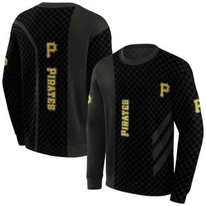 Pittsburgh Pirates Monogram Pattern All Over Print Sweatshirt