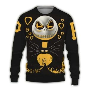 Pittsburgh Pirates Jack Skellington Nightmare Before Christmas Sweatshirt