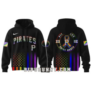 Pittsburgh Pirates LGBTQ Pride Month Graphic Unisex Hoodie