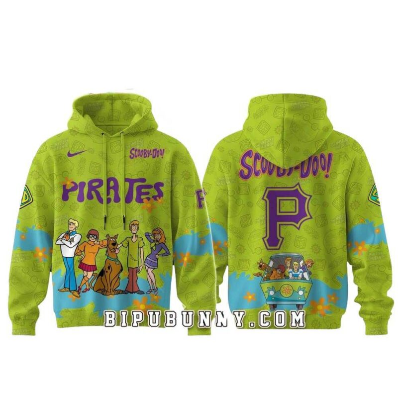 Pittsburgh Pirates Scooby-Doo Graphic Unisex Hoodie - Fun Aloha Style