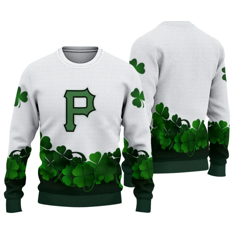 Pittsburgh Pirates St Patricks Day Ugly Sweater 1