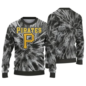 Pittsburgh Pirates Tie Dye Pattern Sweatshirt – Fun Ugly Sweater