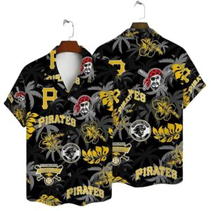 Pittsburgh Pirates Graphic Printed Aloha Hawaiian Shirt for Men & Women
