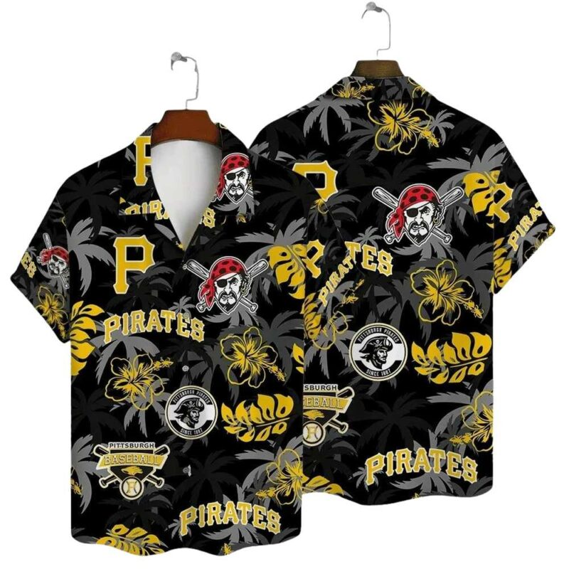 Pittsburgh Pirates Graphic Printed Aloha Hawaiian Shirt for Men & Women