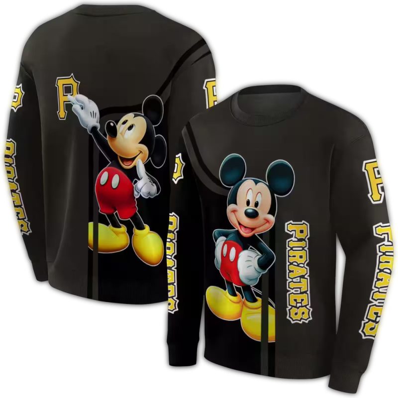Pittsburgh Pirates ickey Mouse AOP Sweatshirt 1