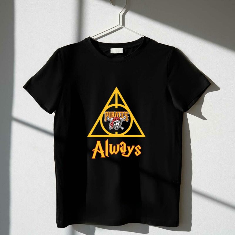 Pittsburgh Pirates Harry Potter Deathly Hallows Graphic T-Shirt - Unisex Gift