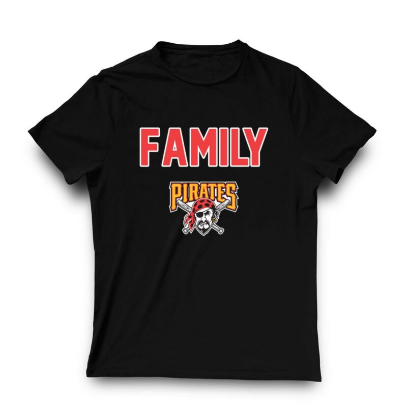 Pittsburgh Pirates Graphic Family T-Shirt - Unisex Gift for Fans - Image 3
