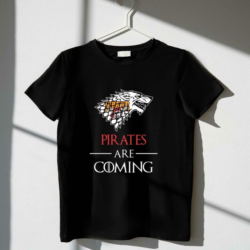 Funny Game of Thrones Pittsburgh Pirates Stark House Graphic T-Shirt - Unisex