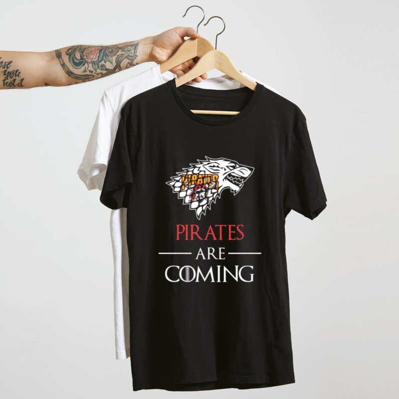Funny Game of Thrones Pittsburgh Pirates Stark House Graphic T-Shirt - Unisex - Image 4