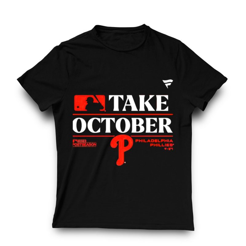 October Postseason Philadelphia Phillies Fan T-Shirt - Perfect for Game Day - Image 3