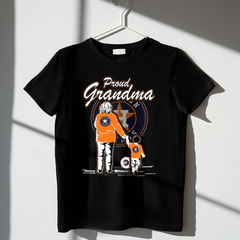 Proud Grandma Houston Astros Family Baseball Fan T Shirt t shirt 1 1