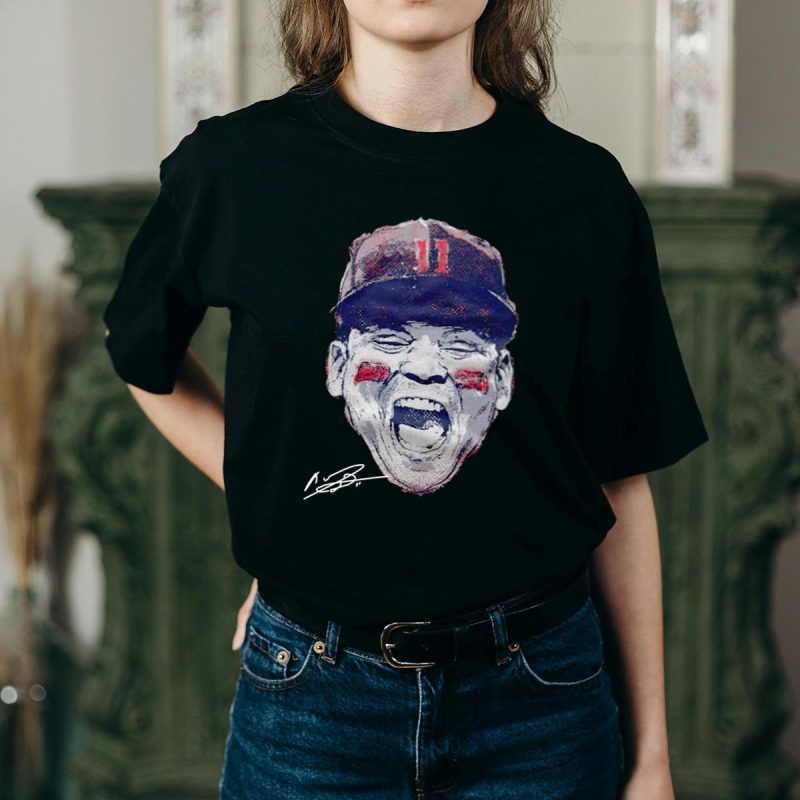 Rafael Devers Boston Red Sox Signature T-Shirt for Fans and Collectors - Image 2