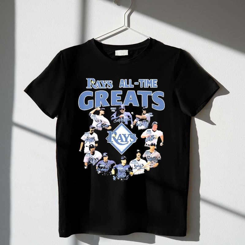 Rays All Time Greats Tampa Bay Rays T Shirt t shirt 1 1
