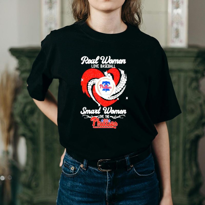 Women's Phillies Baseball T-Shirt - Real Fans Love the Game! - Image 2