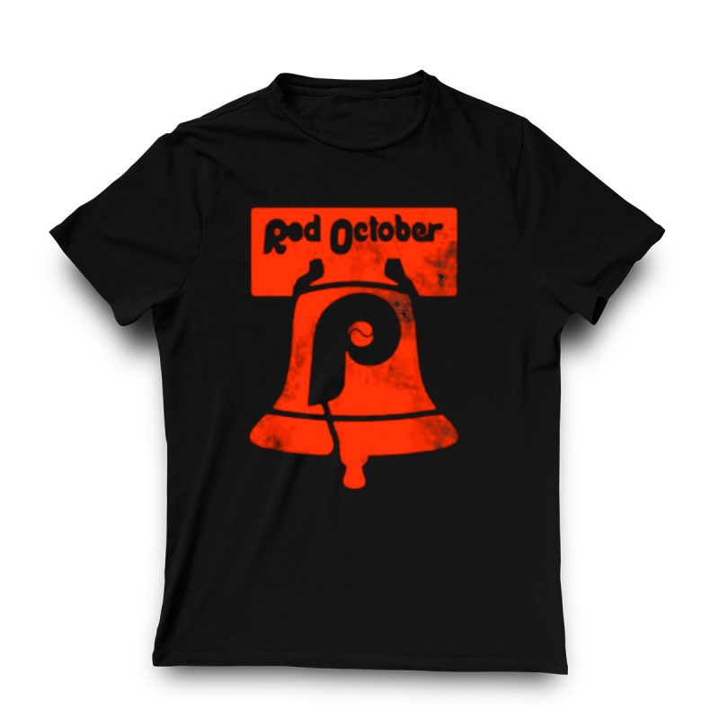 Vintage Phillies Red October T-Shirt - Classic Philadelphia Baseball Gear - Image 3