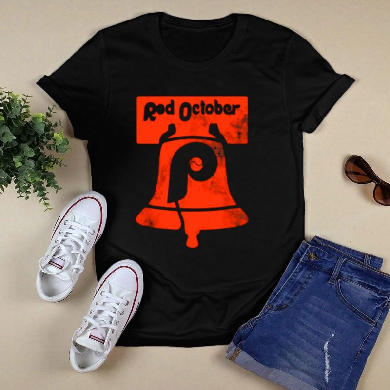 Vintage Phillies Red October T-Shirt - Classic Philadelphia Baseball Gear - Image 5