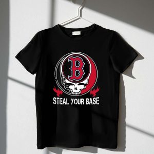 Grateful Dead Red Sox Steal Your Base T-Shirt for Fans and Collectors