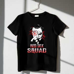 Boston Red Sox Fans T-Shirt With Joker Card Design - Red Sox Squad Apparel