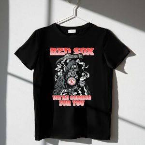 Boston Red Sox Grim Reaper T-Shirt For Fans – Bold & Unique Design