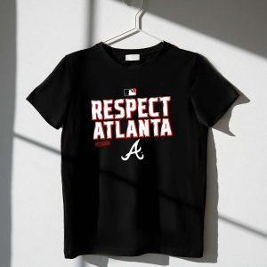 Respect Atlanta Braves Postseason T-Shirt - Celebrate The Victory!