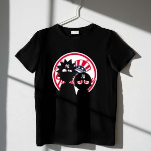 Rick And Morty New York Yankees Baseball T-Shirt For Fans