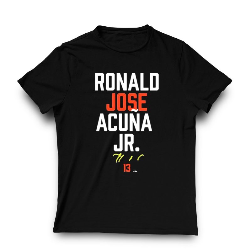 Ronald Acuña Jr Atlanta Braves 13 T-Shirt - Stylish Fan Apparel - Image 3